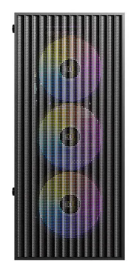 Antec AX27 RGB Elite Midi-Tower Case with window, Black