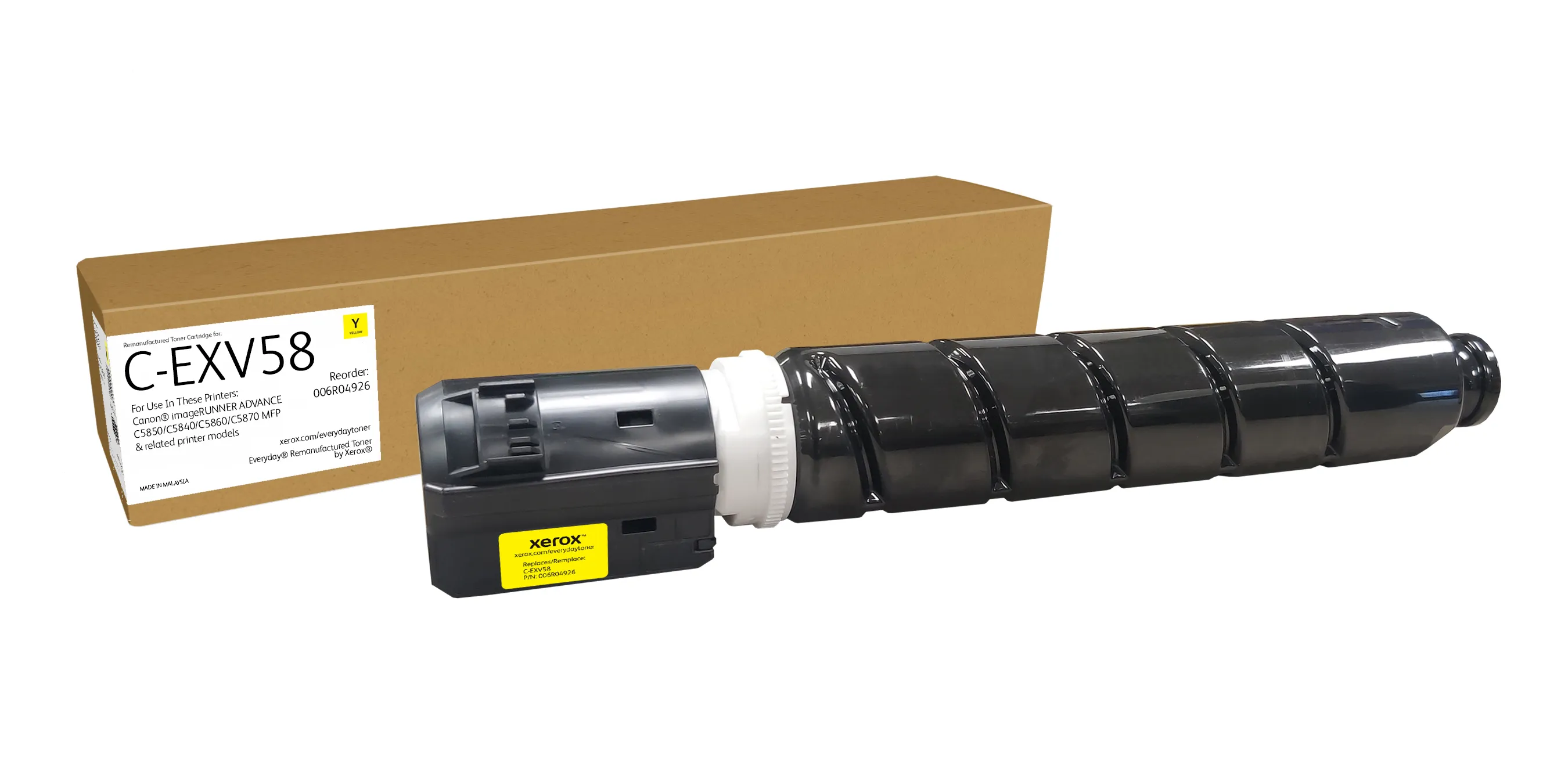 XEROX Everyday Reman Toner s Canon C-EXV58 Yellow (3766C002A