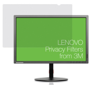3M 24.0W Monitor Privacy Filter Designed for Lenovo, Anti-GlareYhteensopiva ThinkVision LT2423, LT2452p, T2454p