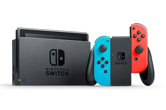 Nintendo Switch Joy-Con - game console, neon red and neon blue
