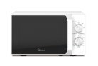 Midea MM20CF2E Freestanding Microwave Oven, 20 L, 700 W, White