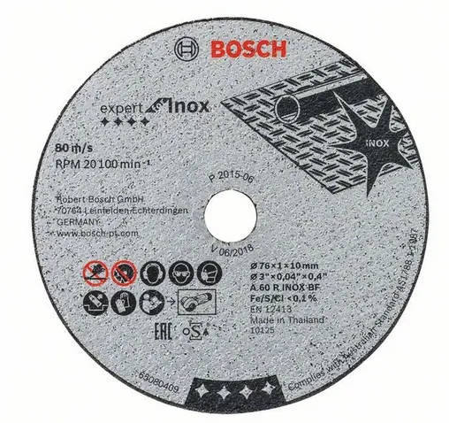 Bosch Expert for INOX k&aelig;reskive - for