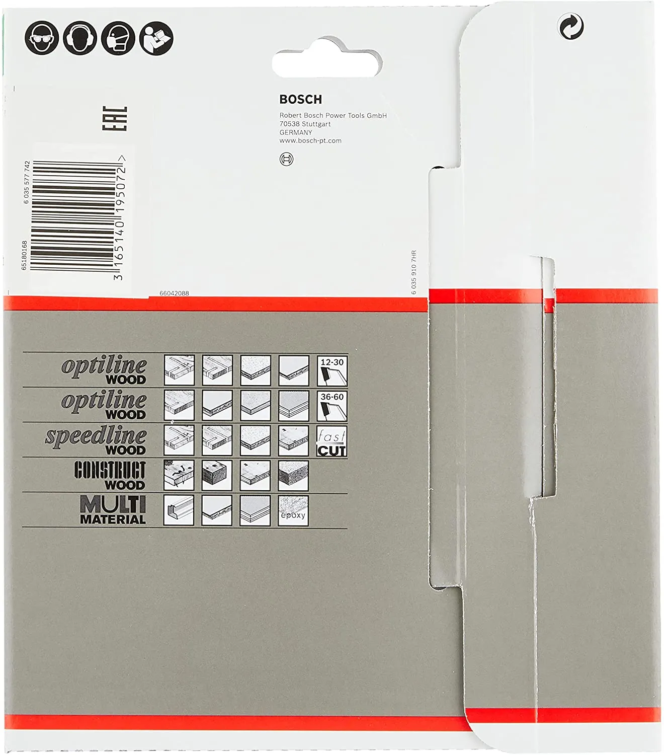 Bosch Optiline Wood Rundsavsklinge Rundsav