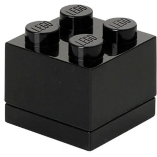 Room Copenhagen LEGO Mini Box 4, Lunch box (black)