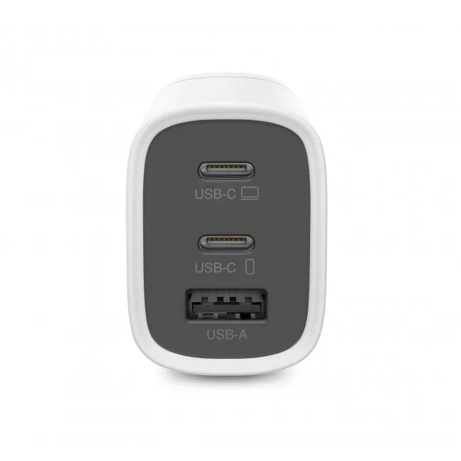GP GaN Wall Charger USB-C PD 65W, 3-port, incl. USB-C to USB-C Cable 2m