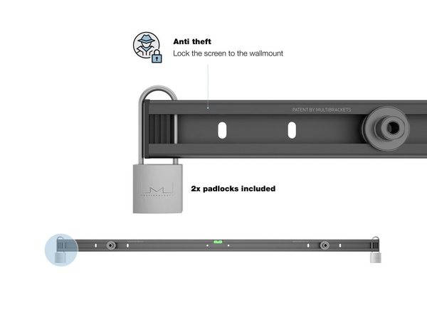 MB PUBL WALLMOUNT L 80KG MAX.900X600BL