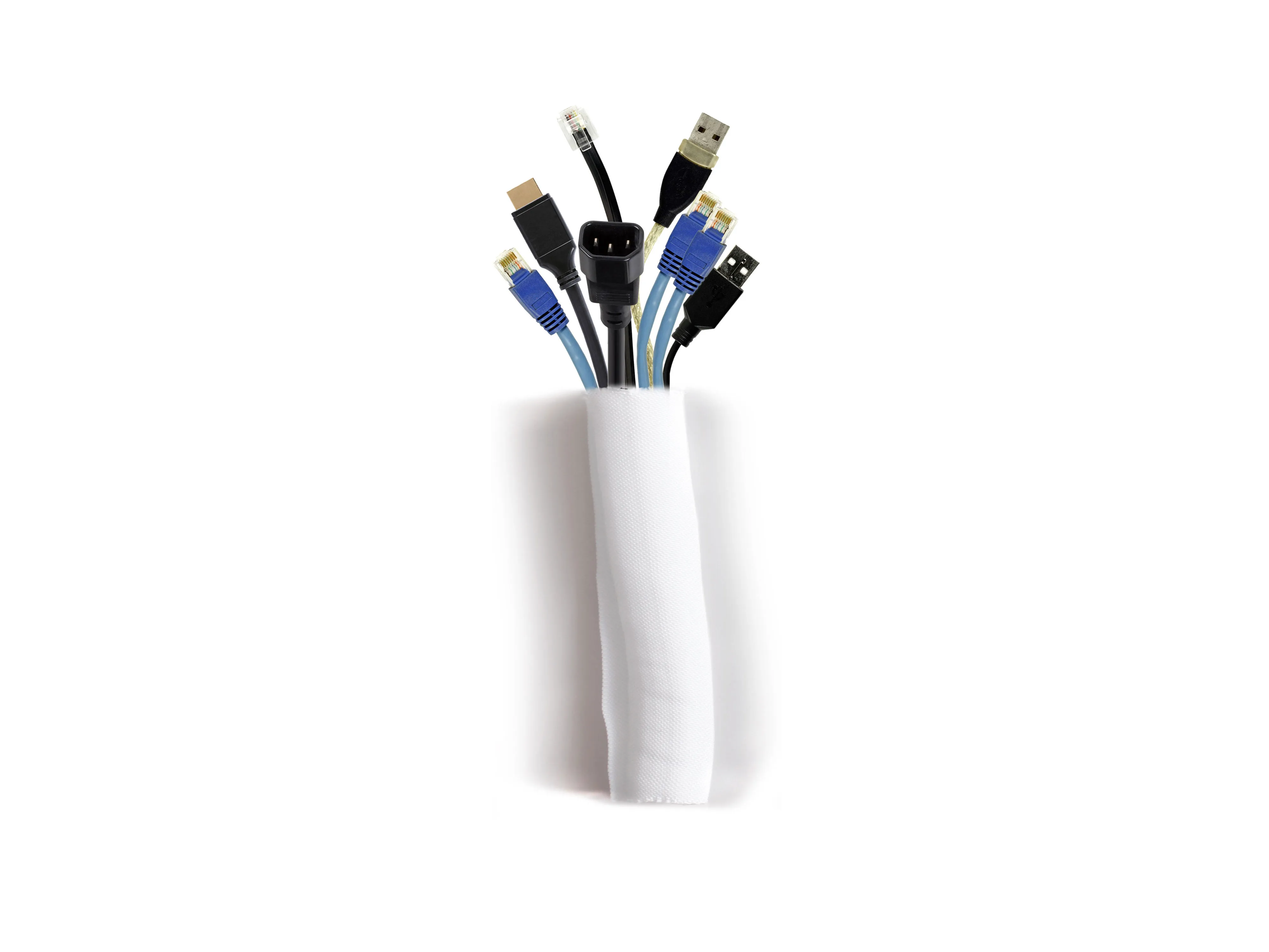 M Universal Cable 40mm White 25m-L