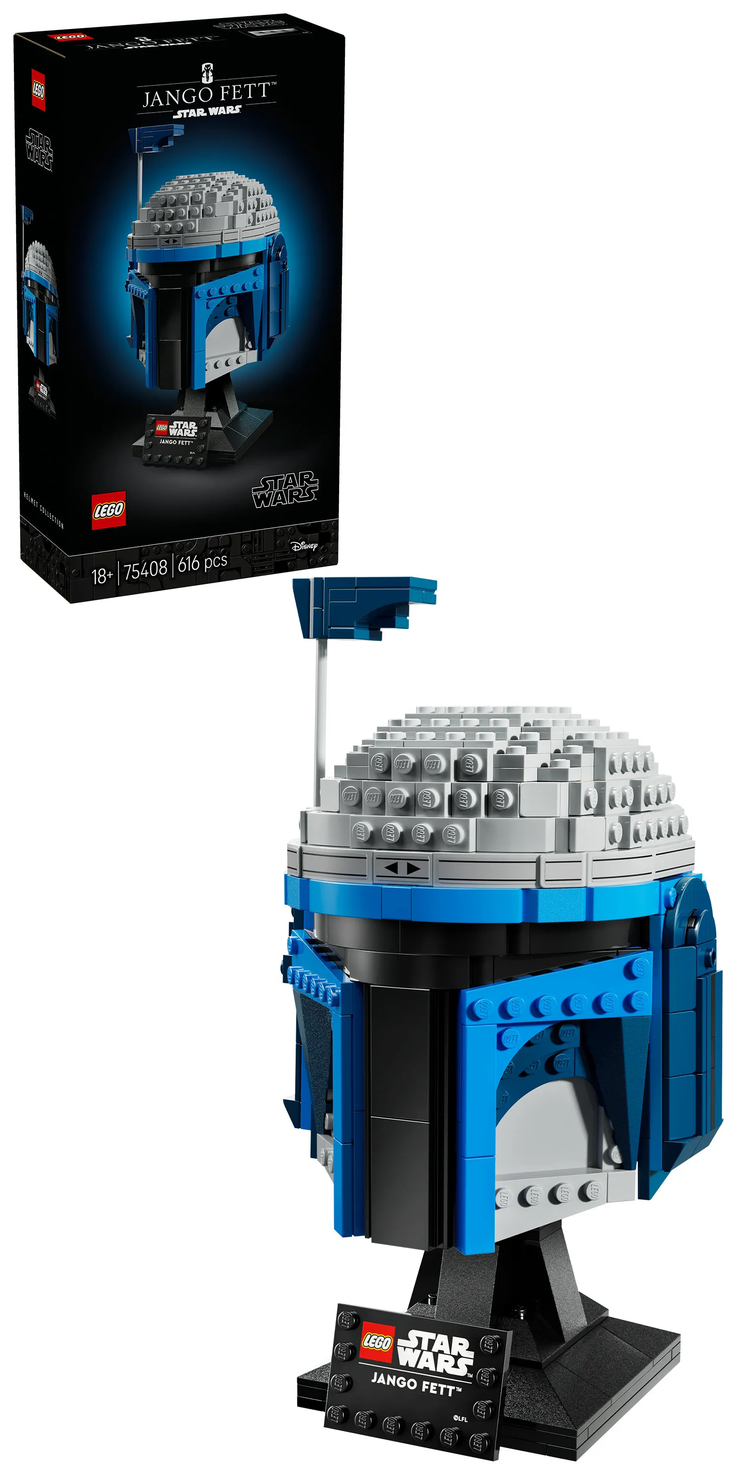 LEGO Star Wars Jango Fett Helmet 75408
