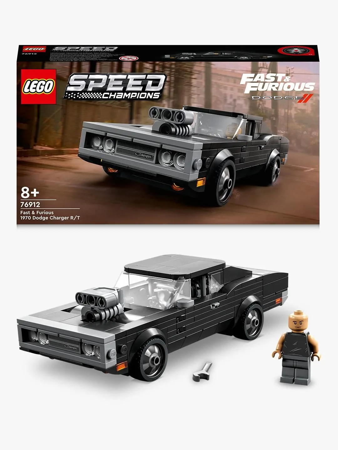Lego Speed Champions Fast &amp; Furious 1970 Dodge Charger R/T 76912
