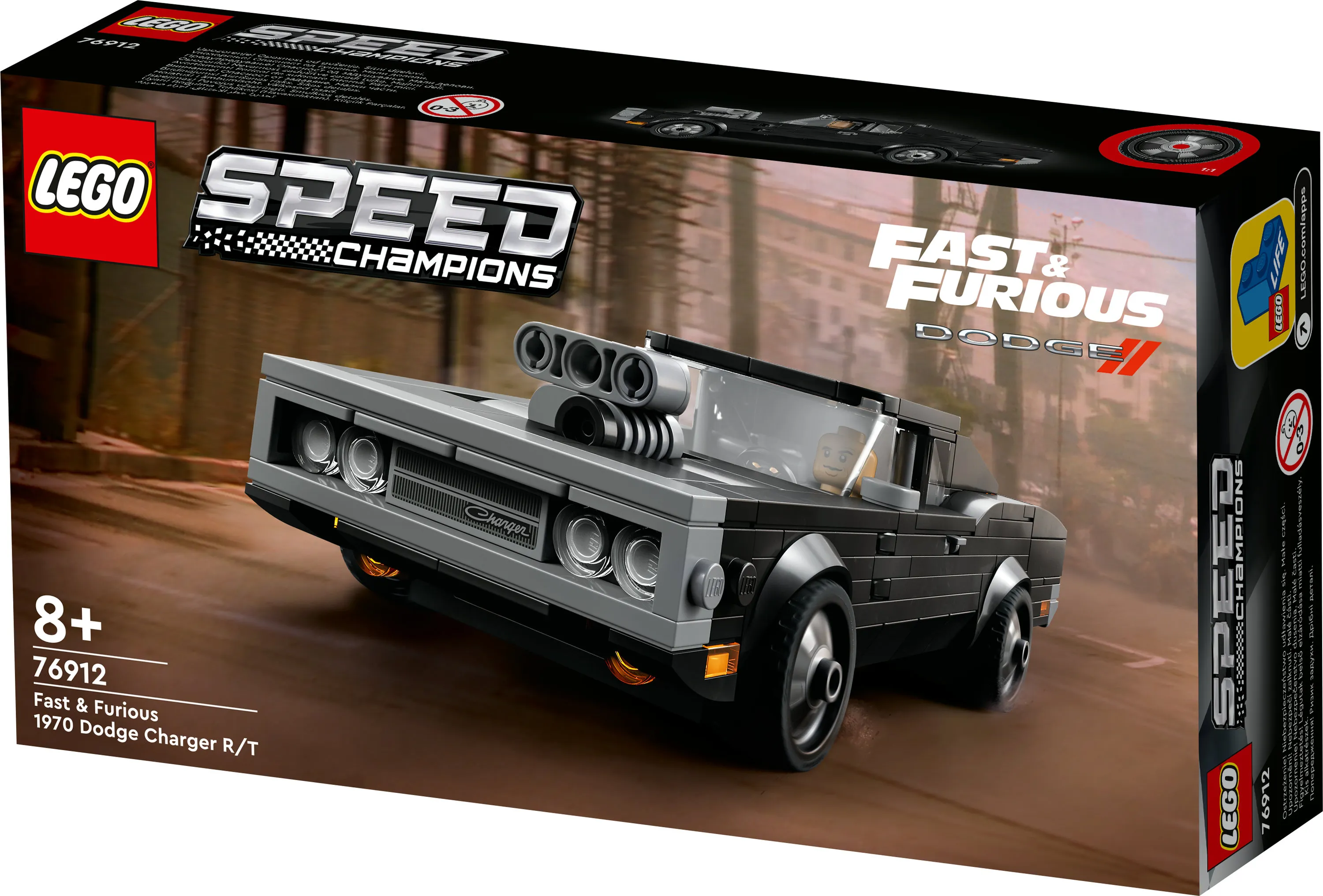 Lego Speed Champions Fast &amp; Furious 1970 Dodge Charger R/T 76912