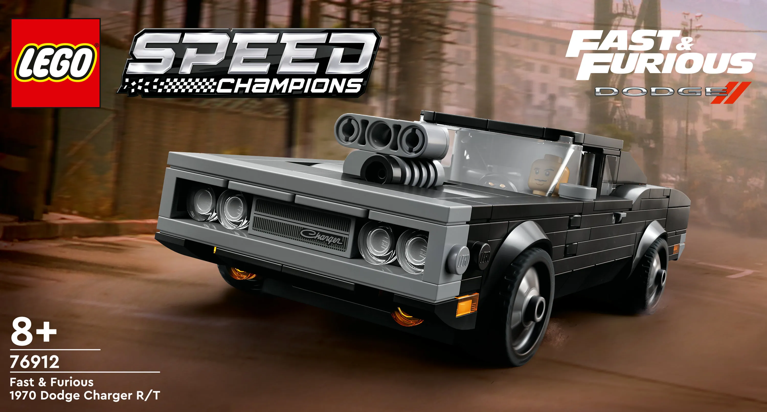 Lego Speed Champions Fast &amp; Furious 1970 Dodge Charger R/T 76912