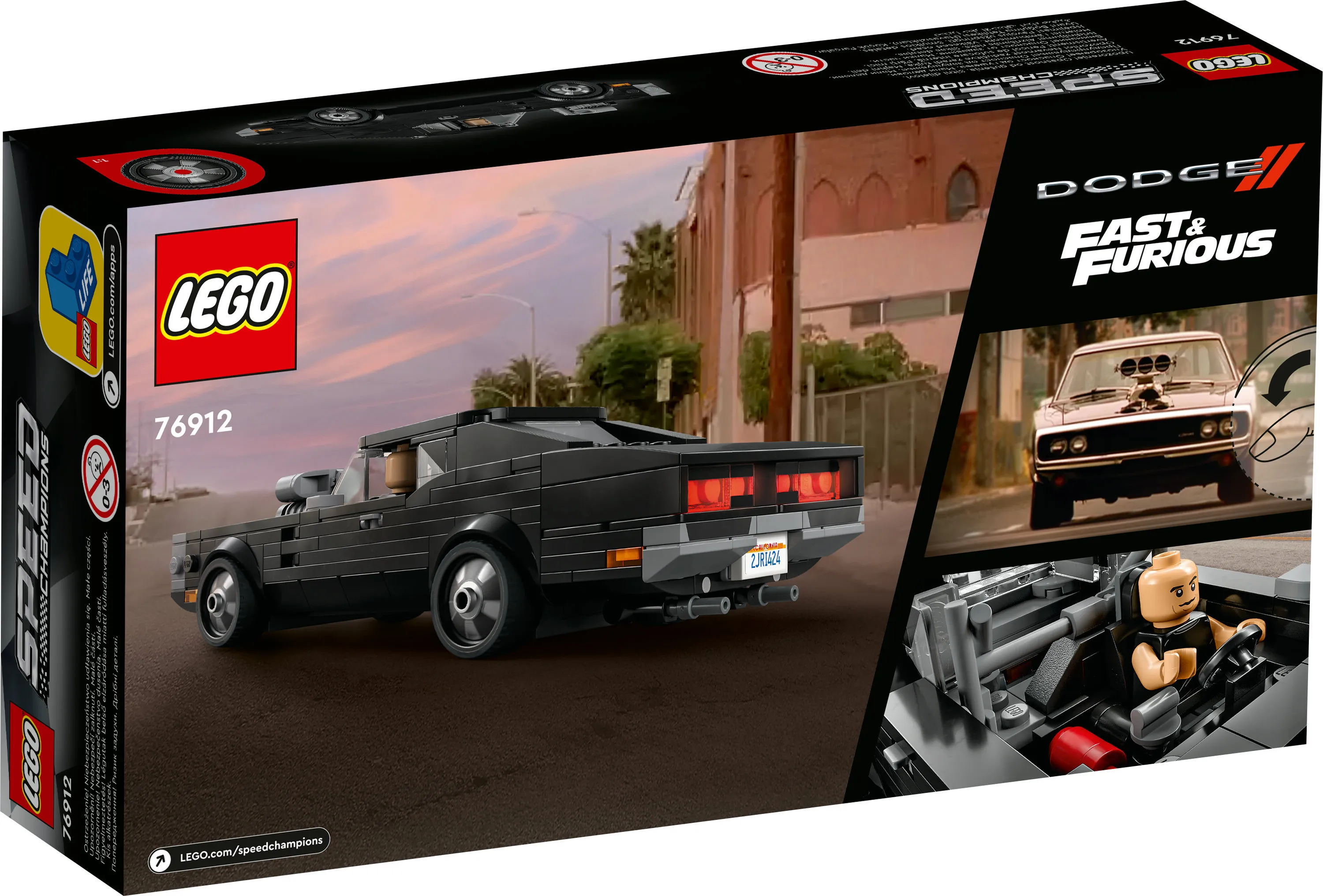 Lego Speed Champions Fast &amp; Furious 1970 Dodge Charger R/T 76912