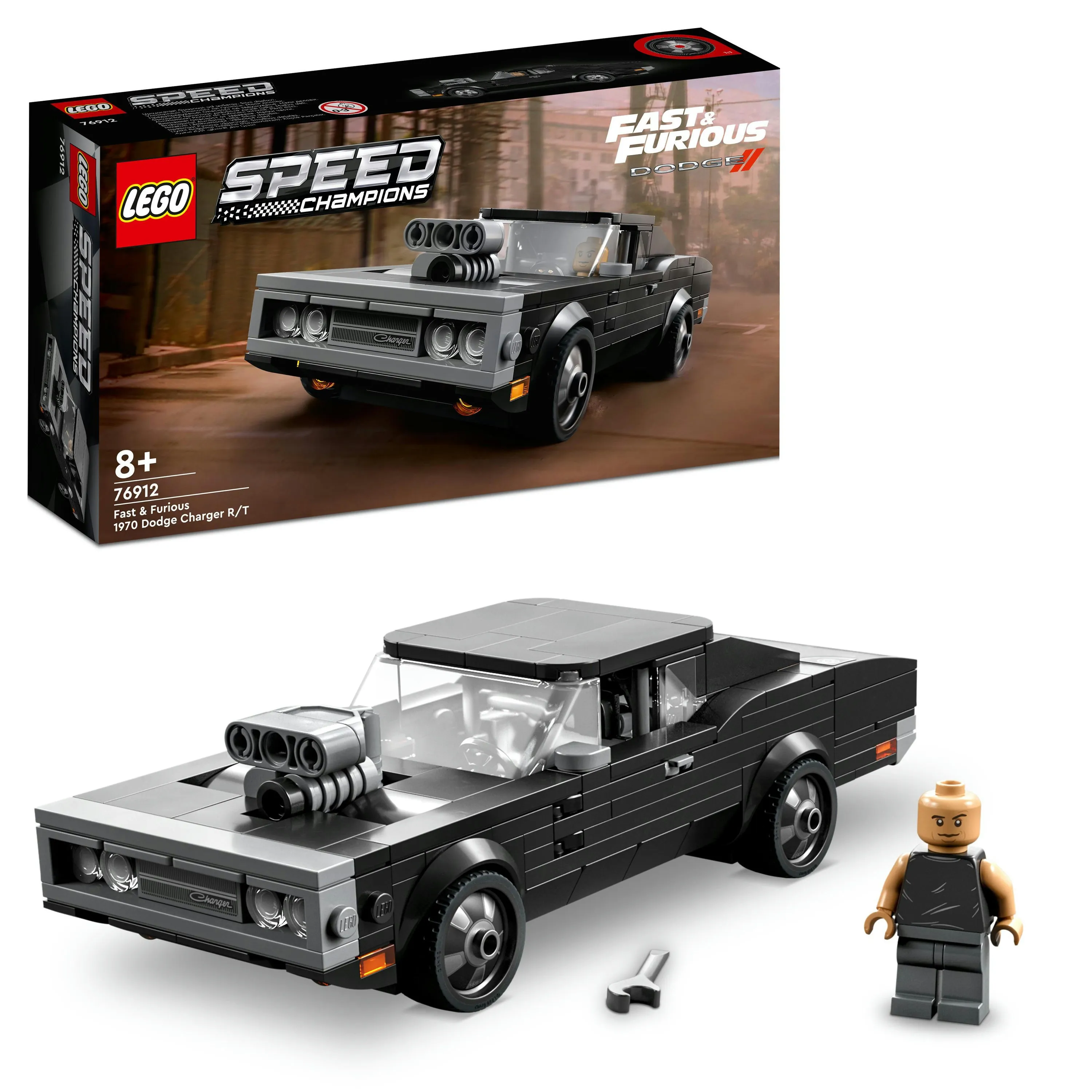 Lego Speed Champions Fast &amp; Furious 1970 Dodge Charger R/T 76912