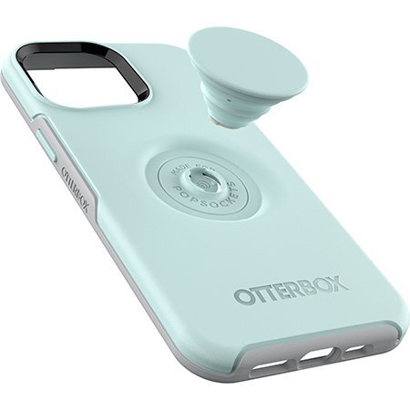 OtterBox Otter+Pop Symmetry iPhone 13 Pro Max / iPhone 12 Pro Max Tranquil Waters - blue - (ei palautusoikeutta)