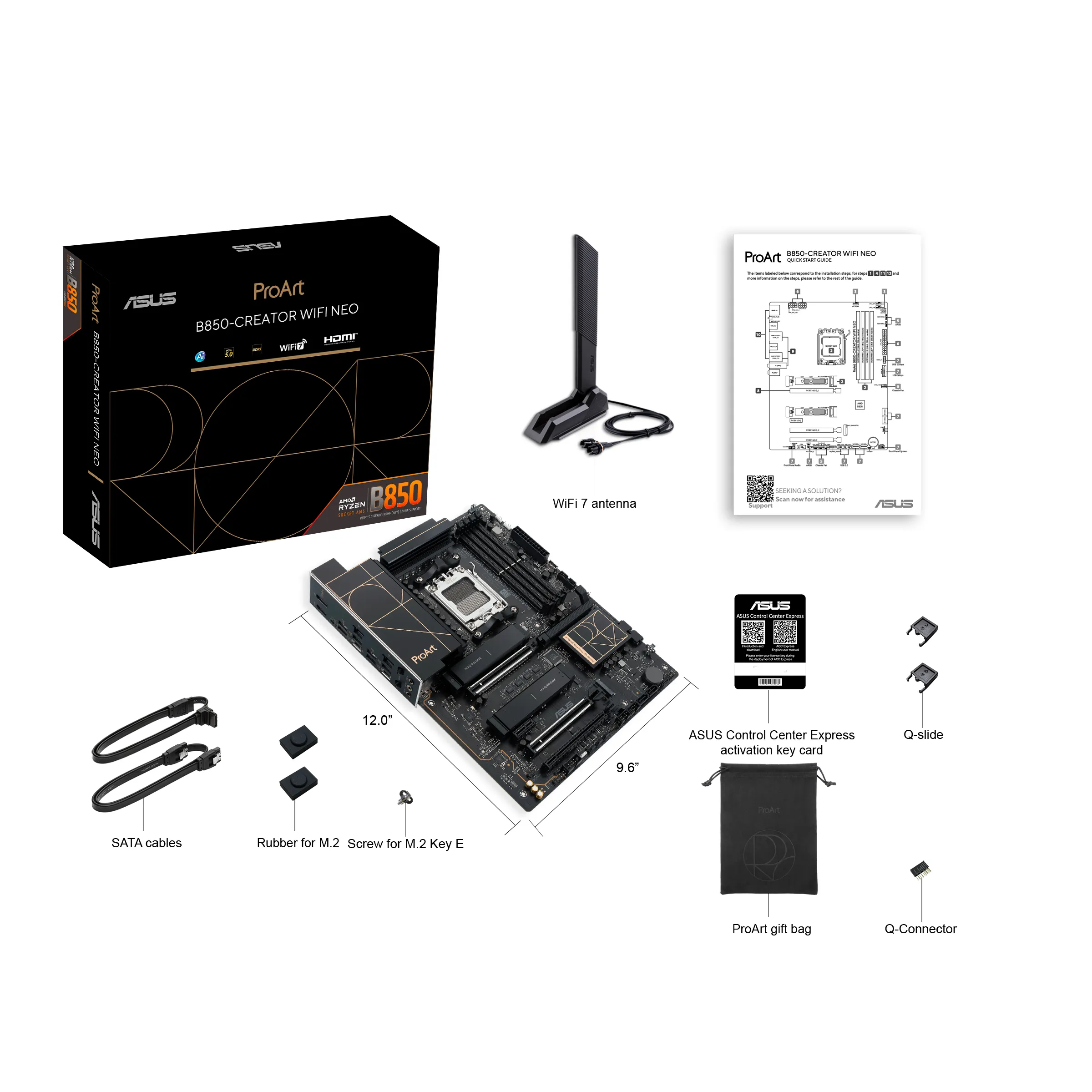 Asus ProArt B850-Creator WiFi Neo WiFi 7 AM5 ATX Motherboard