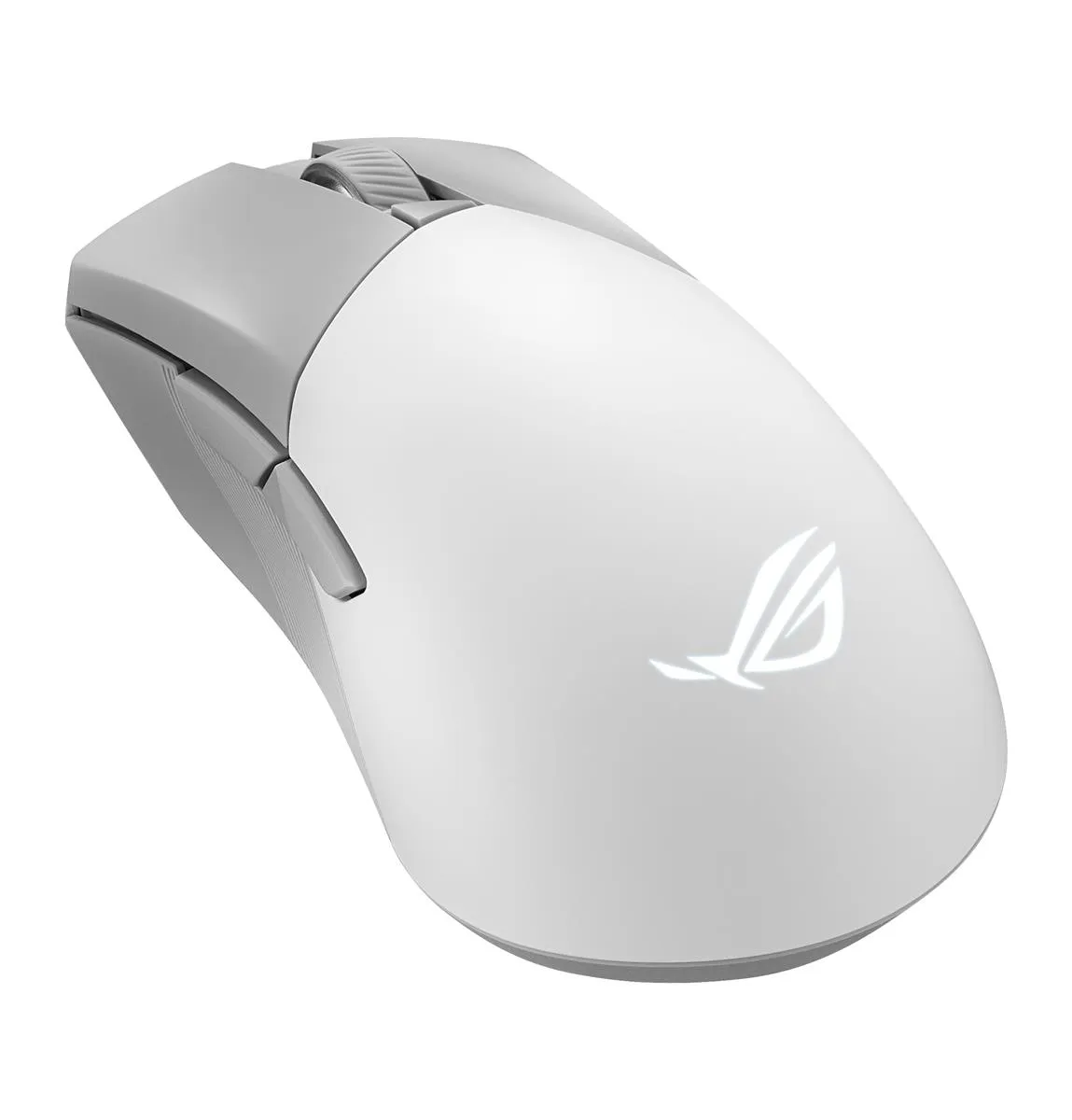 Asus ROG Gladius III AimPoint - wireless gaming mouse, moonlight white