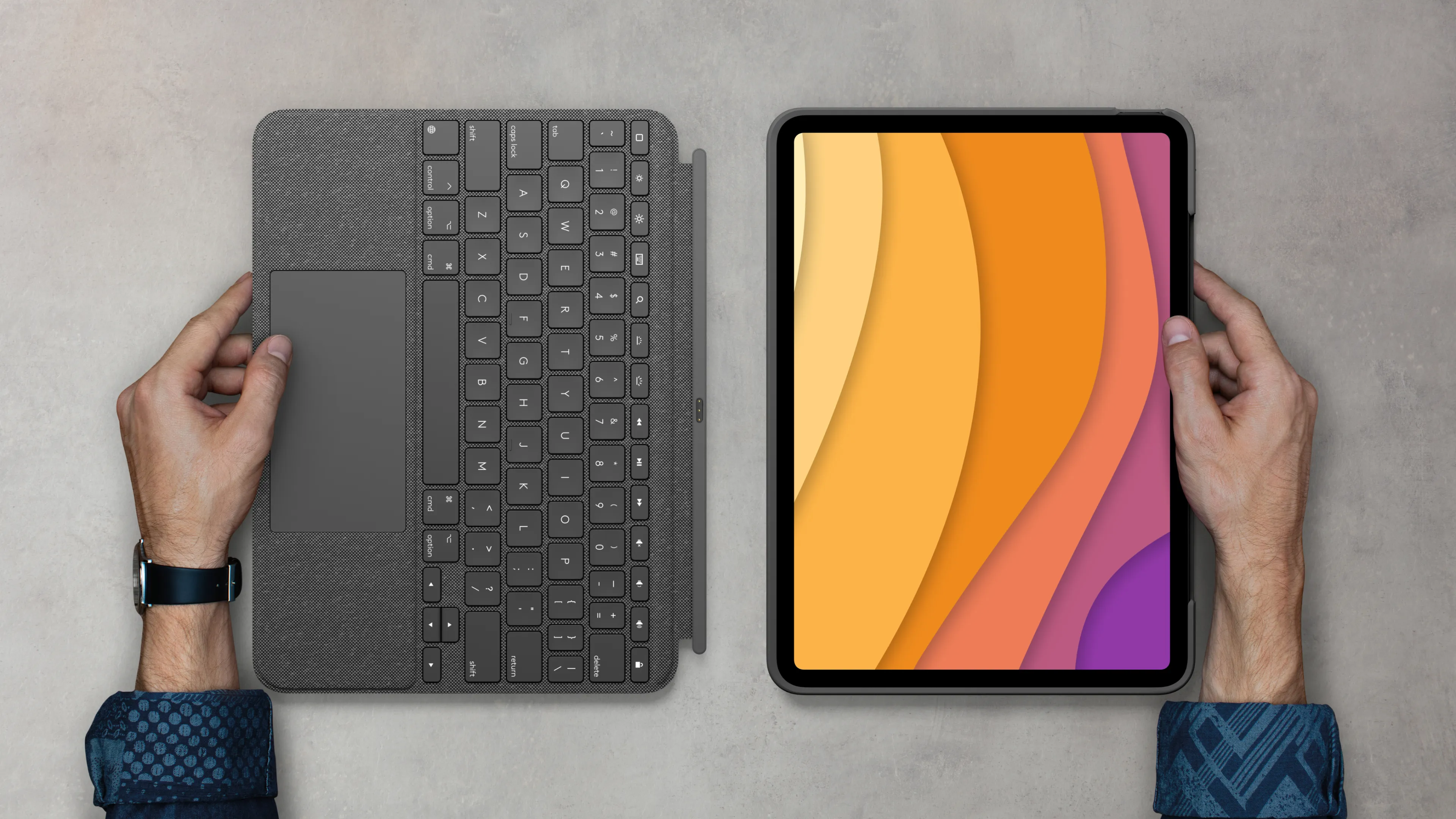 Logitech Combo Touch 10.9" - Nordic