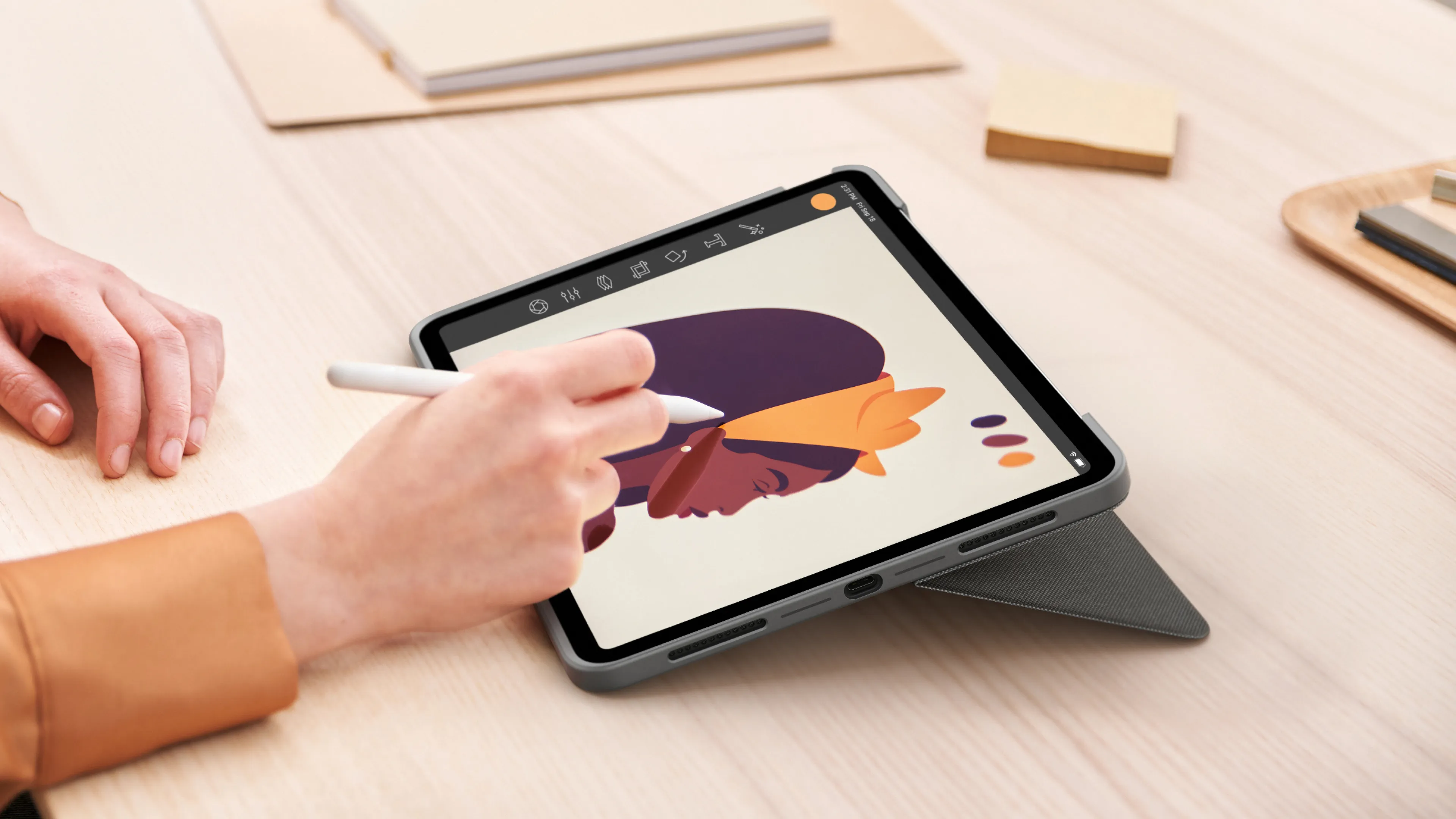 Logitech Combo Touch 10.9" - Nordic