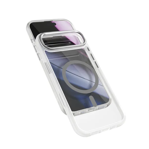 EPICO Hero Pro Mag+, iPhone Air -suojakuori, Transparent with matte