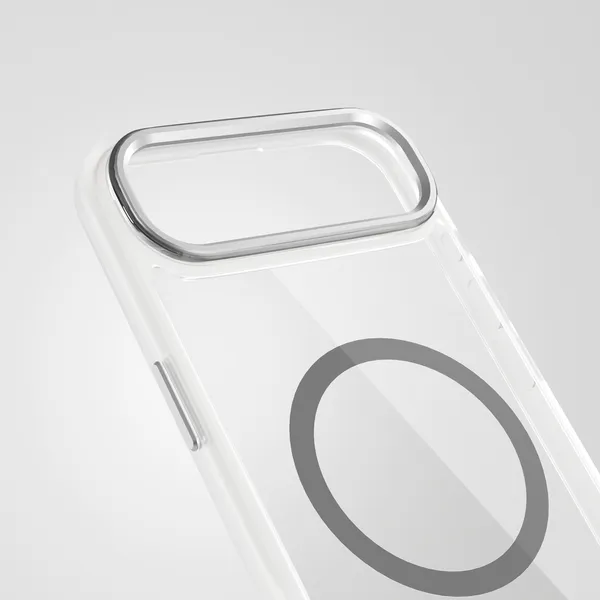 EPICO Hero Pro Mag+, iPhone Air -suojakuori, Transparent with matte