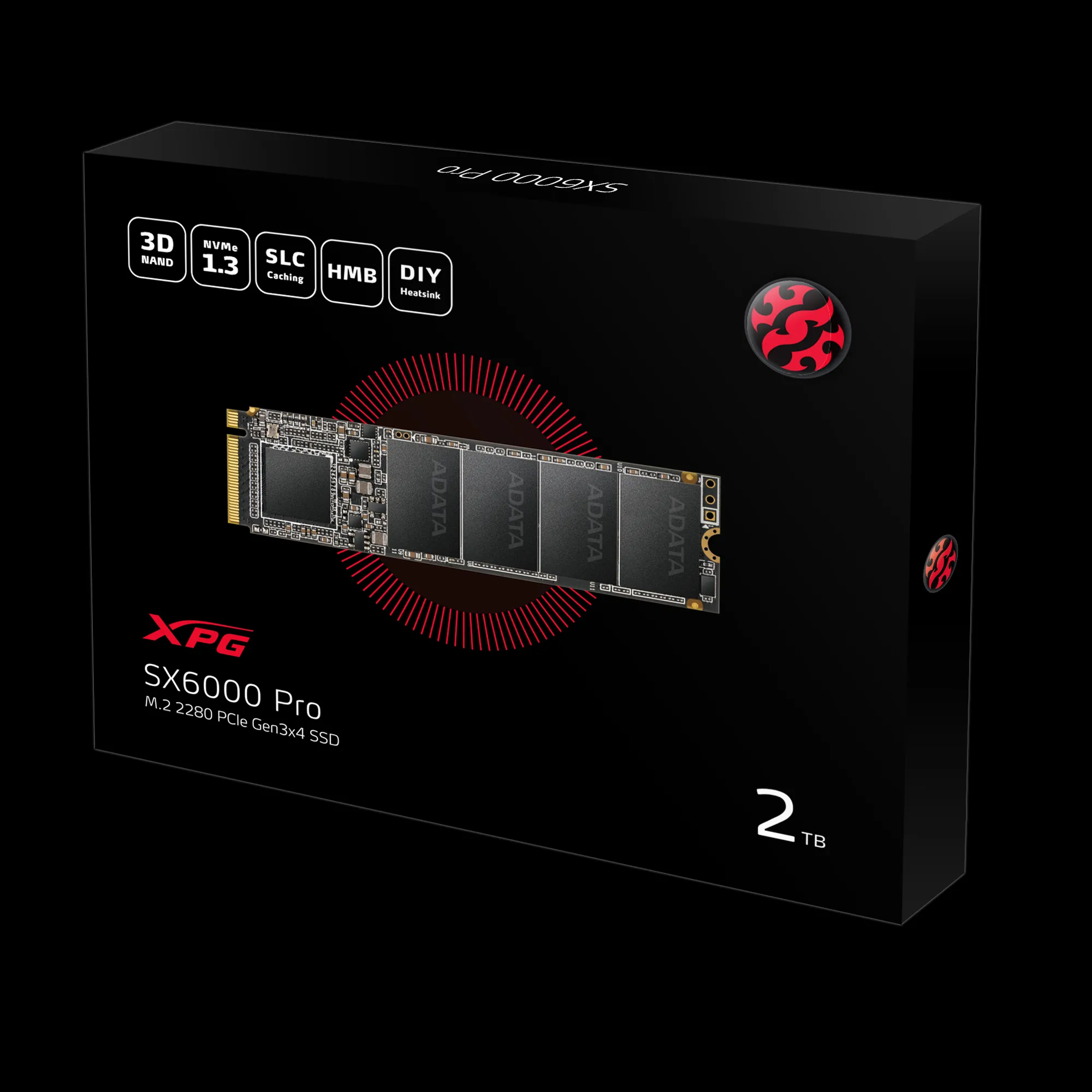 ADATA XPG SX6000 Pro 2TB, PCIe 3.0, M.2 - SSD