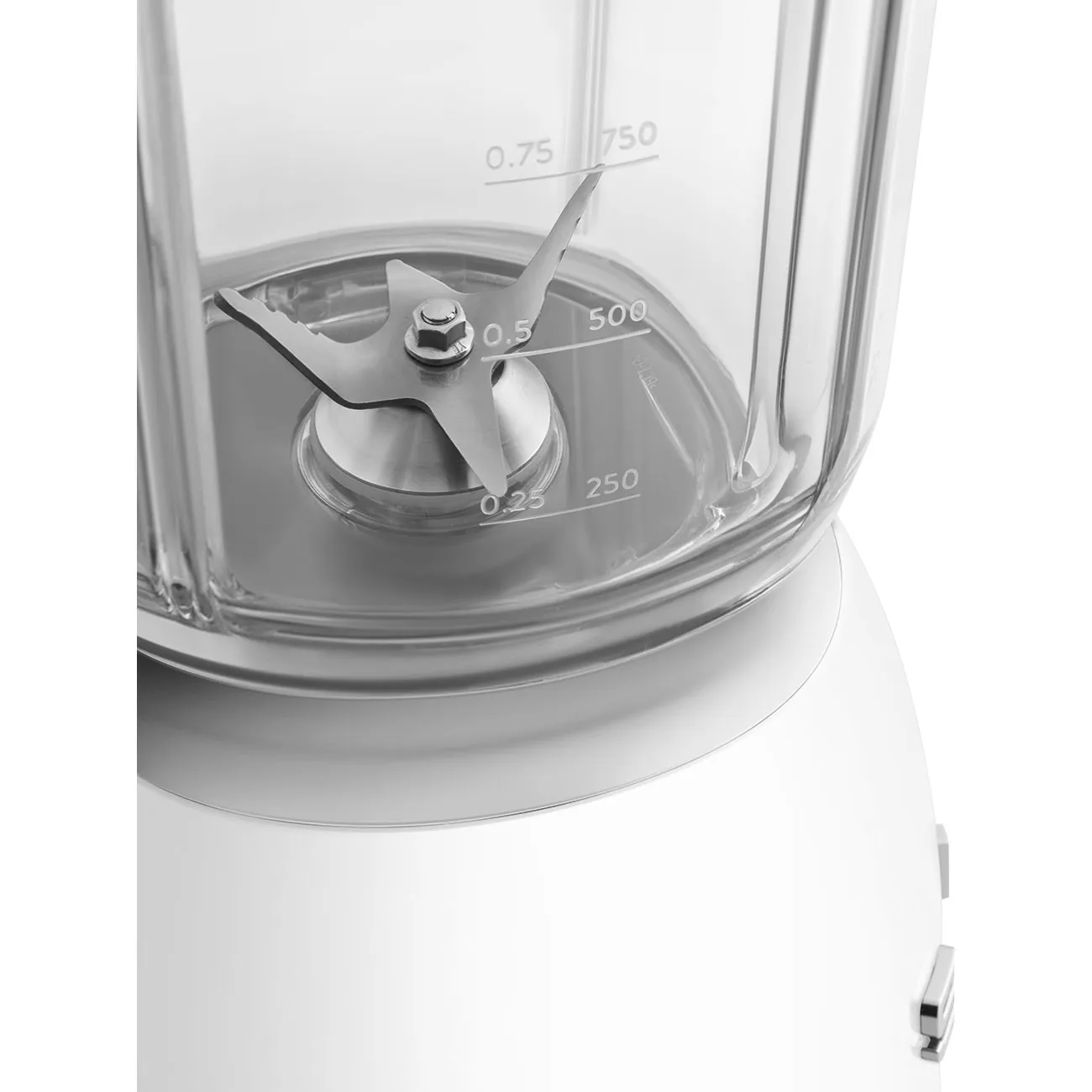 Smeg 50's Style BLF03WHEU 800 W 1,5 l -tehosekoitin, valkoinen