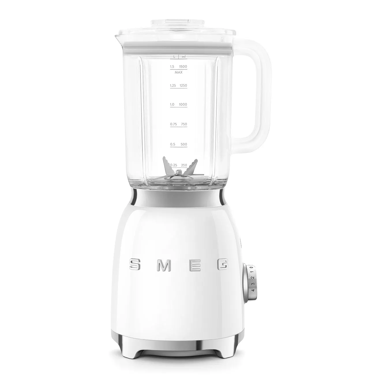 Smeg 50's Style BLF03WHEU 800 W 1,5 l -tehosekoitin, valkoinen