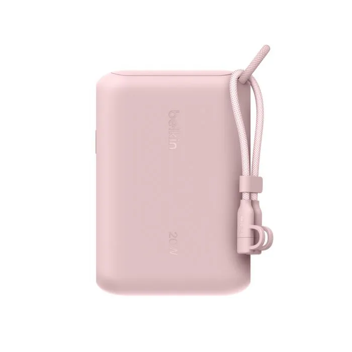 10k PD20W Pwr Bank w Display Pink