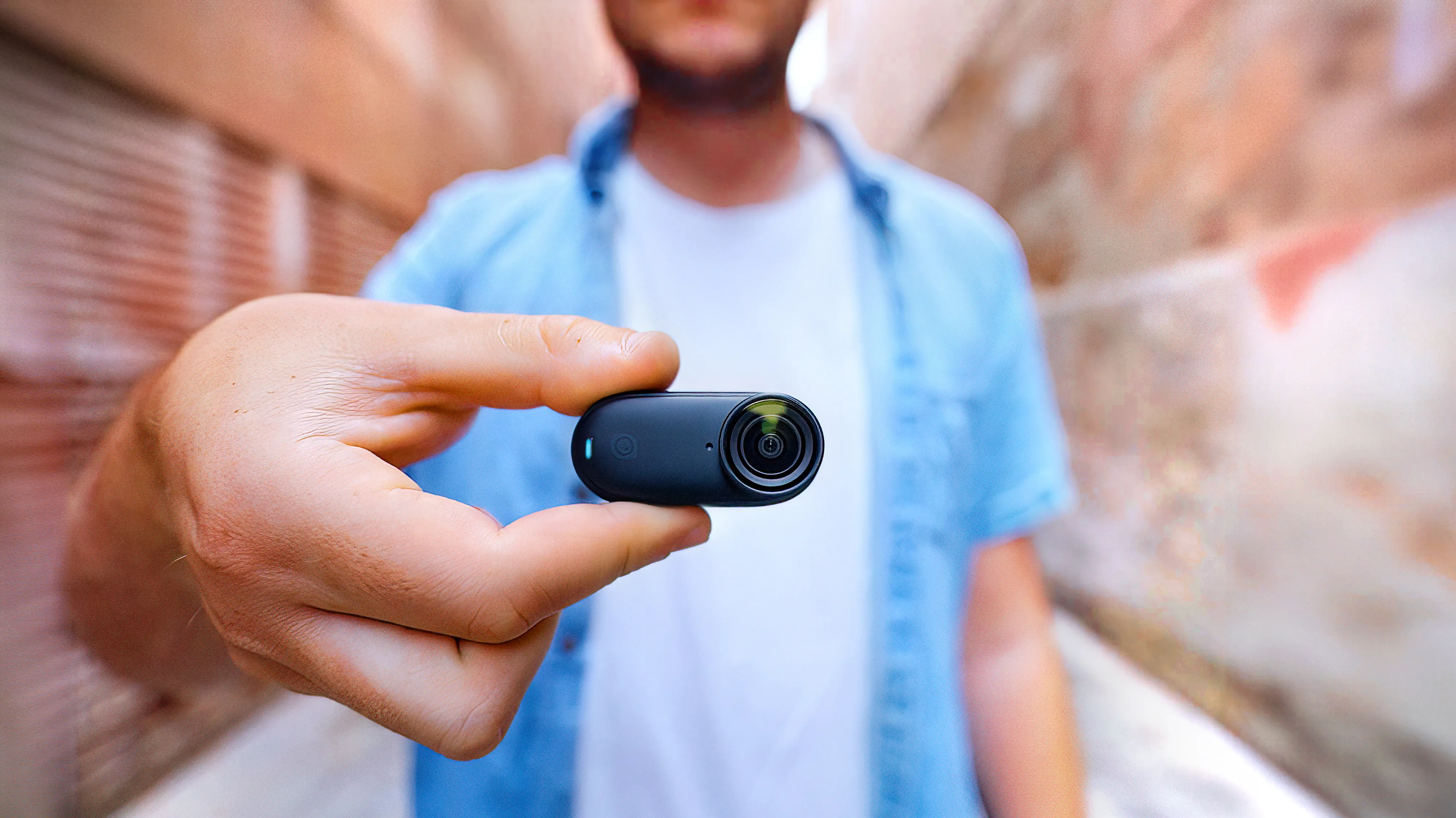 Insta360 GO 3S 128 Gt -actionkamera, Standard Edition, Midnight Black