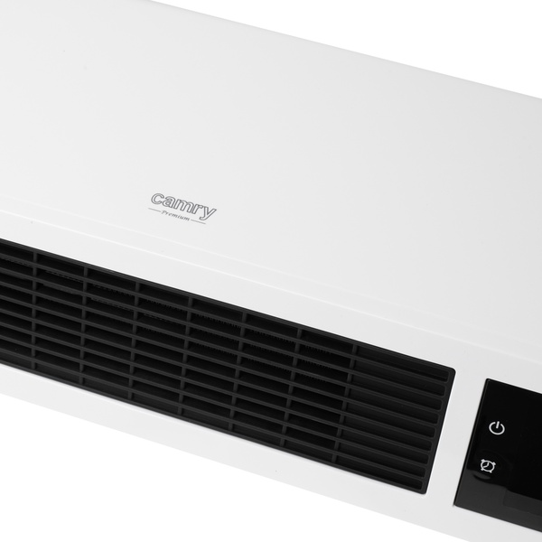Camry CR 7753 Wall-Mounted Air Curtain Heater with Light-Emitting Diode Display, White