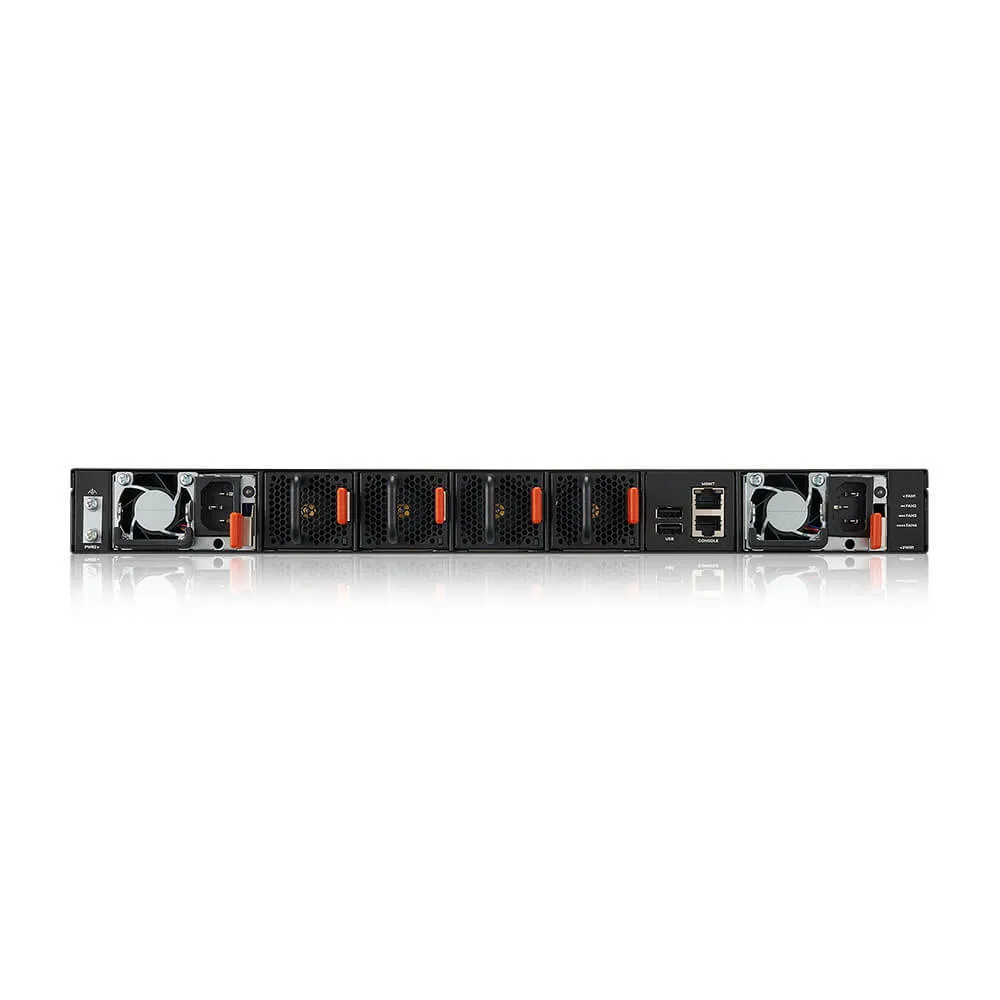 ZYXEL CX4800-56F EU 48-port 10G L3 Aggregation Fiber Switch with 8 100G Uplink with 2 AC power supply