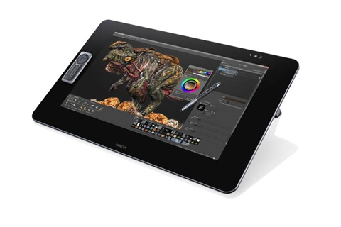 WACOM Cintiq 27QHD Pen and Touch 27i display with crystal clear resolution and true-to-life (1.07 billion)color