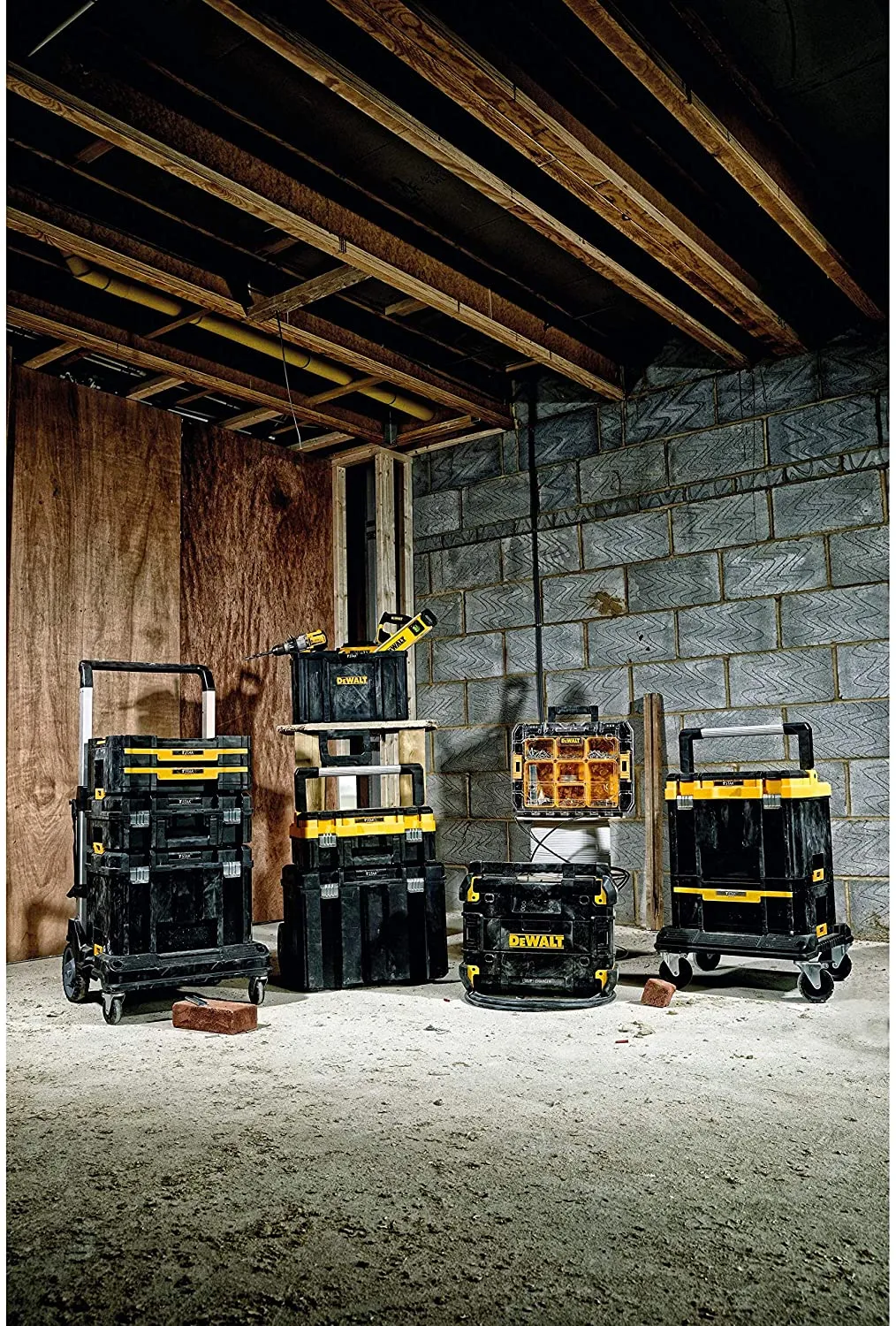 DeWALT TSTAK III - hårt fodral för verktygssats