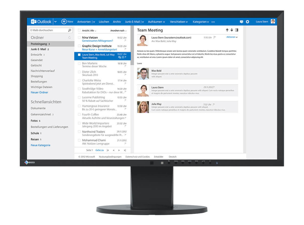 EIZO 23" EV2316WFS3-BK, Full HD, TN - datorsk&auml;rm