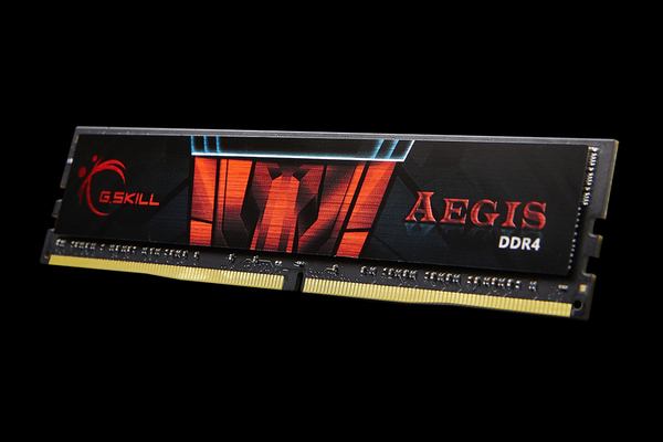 G.Skill Aegis 16GB (2 x 8GB) DDR4 3000 MHz, CL16 - memory, Black