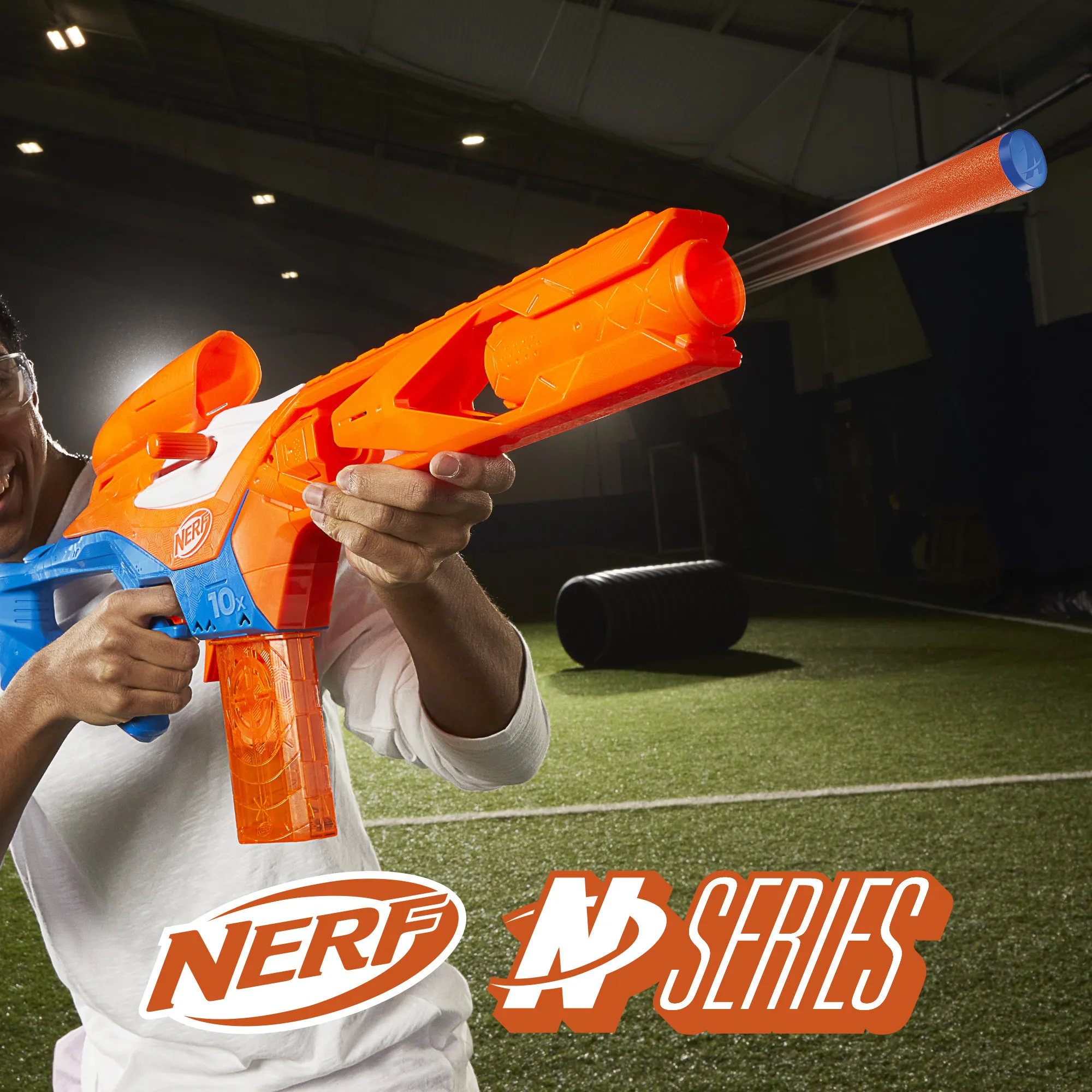 Hasbro Nerf N Series Pinpoint, dart blaster (blue/orange)