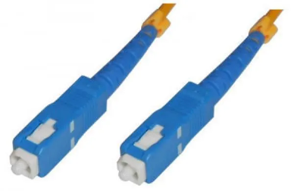 MicroConnect OS2 LSZH SC-SC 25m fiberkabel, gul
