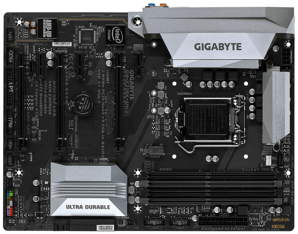 Gigabyte Z270X-UD3, ATX -emolevy