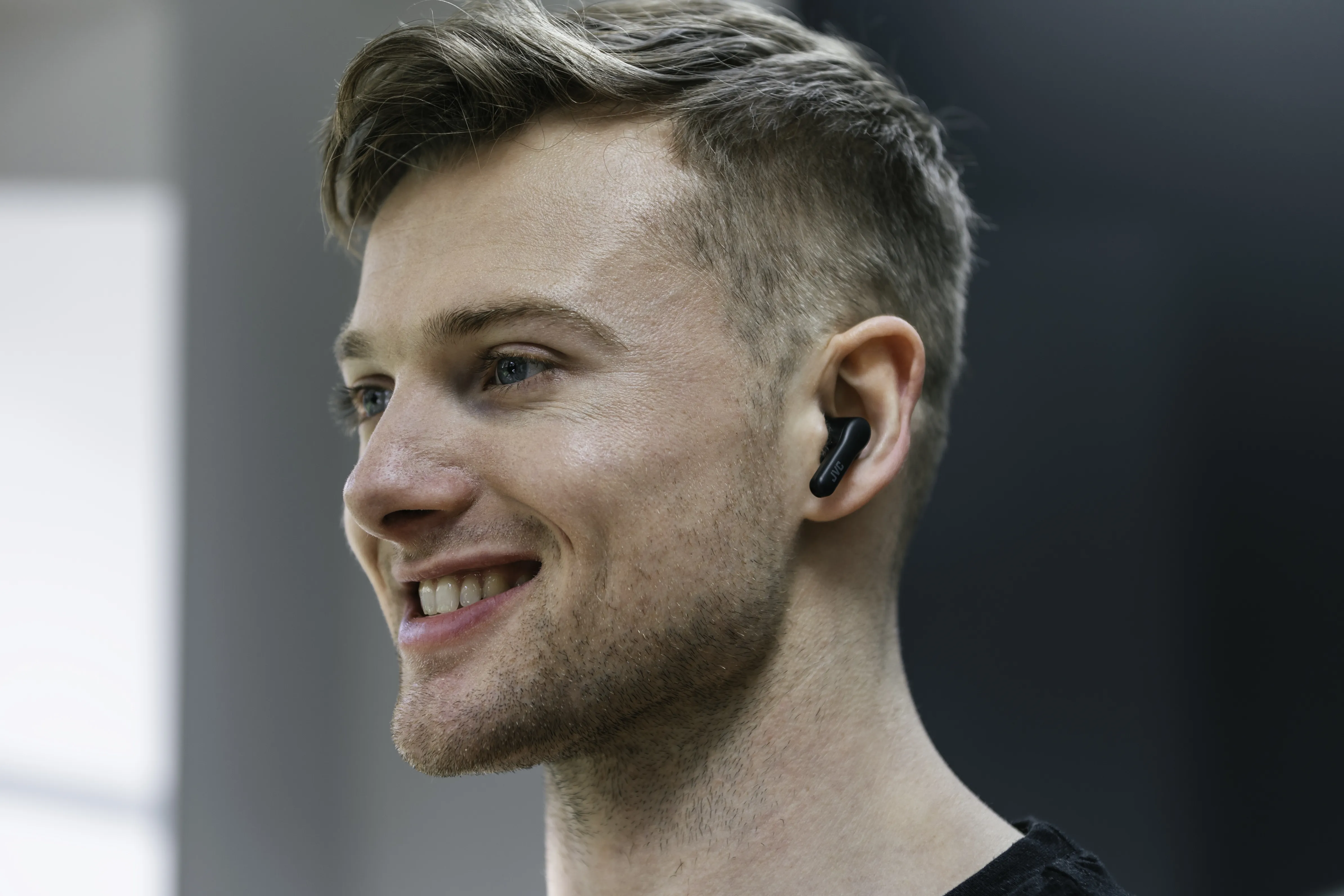 JVC HA-A3T TWS - tr&aring;dl&ouml;sa in-ear h&ouml;rlurar, svart