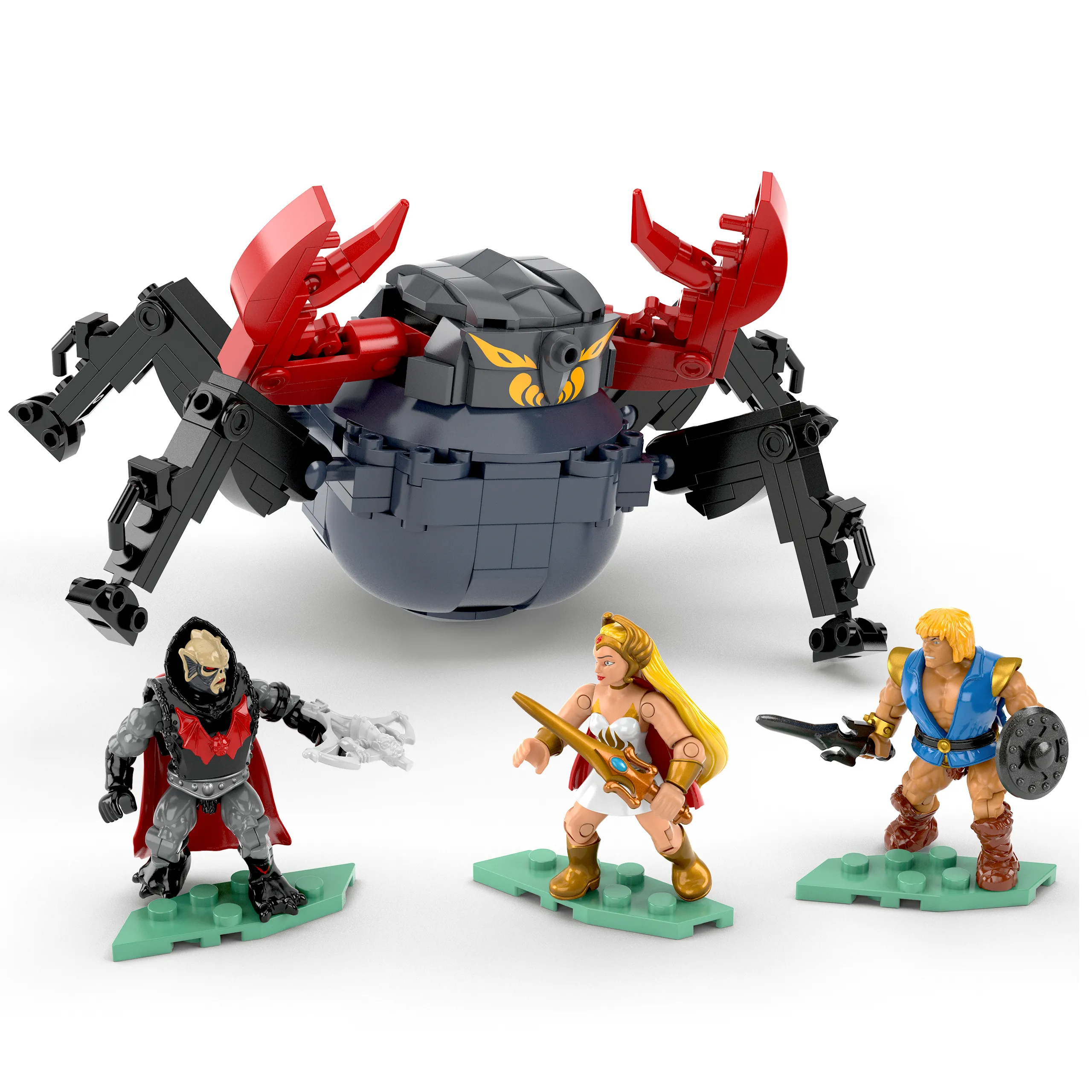 MegaBloks Construx Masters of the Universe Origins She-Ra vs Hordaks Monstroid, construction toy