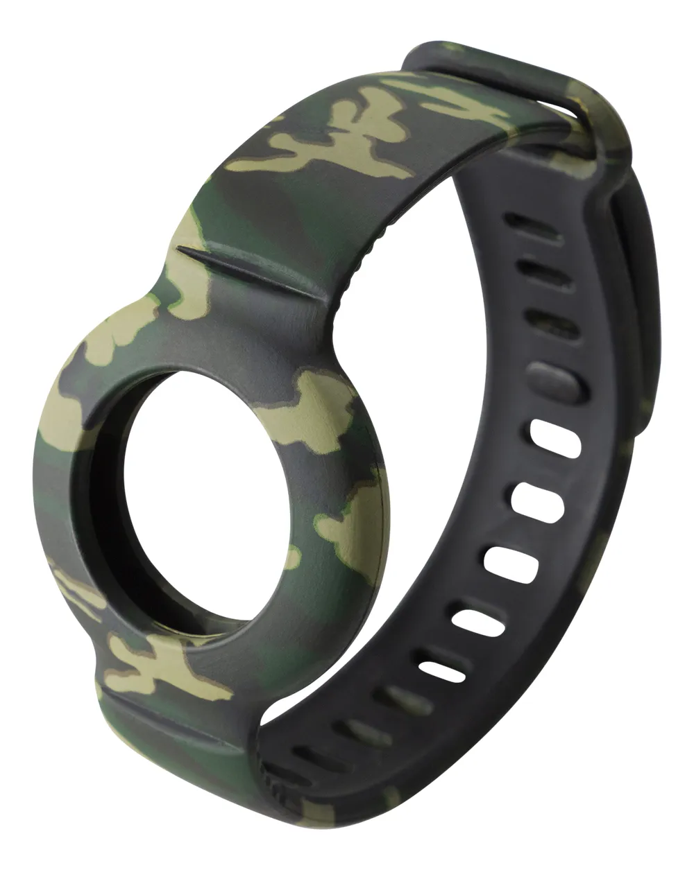 Deltaco Silicone Wristband, AirTag - wristband, Camouflage