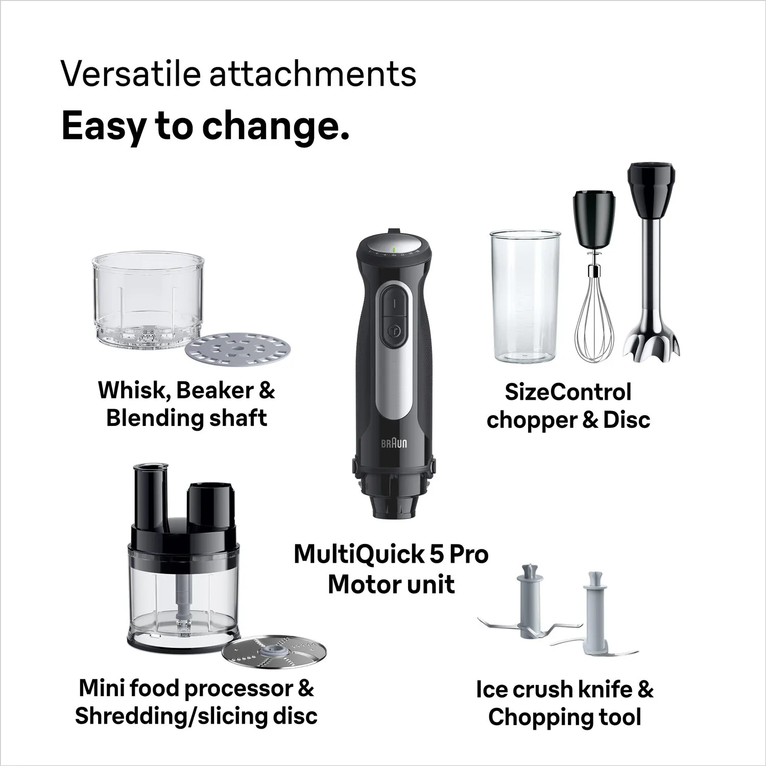 Braun Multiquick MQ55755M - hand blender