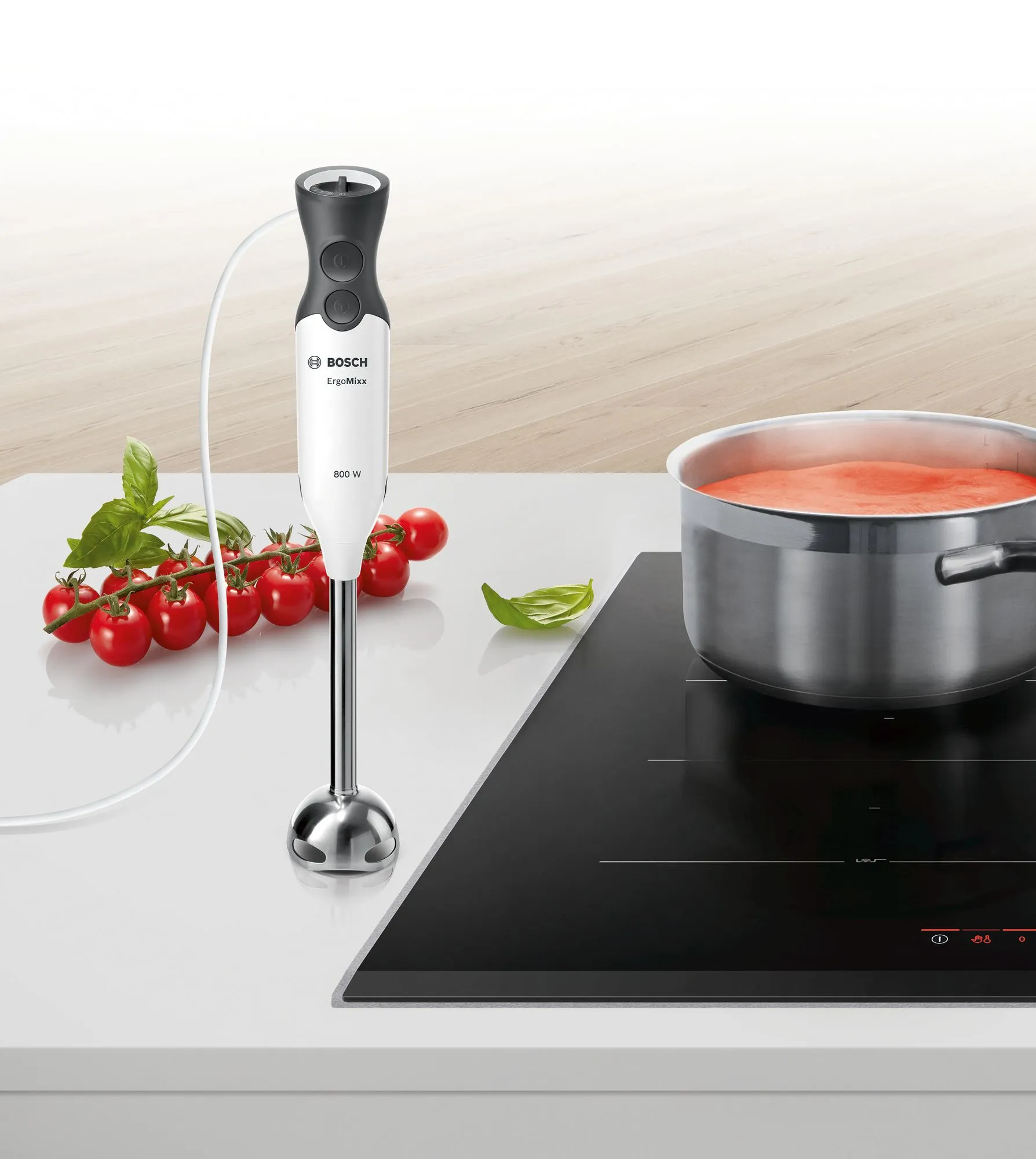 Bosch ErgoMixx MS6CA4120 - sauvasekoitin, musta/ruostumaton teräs