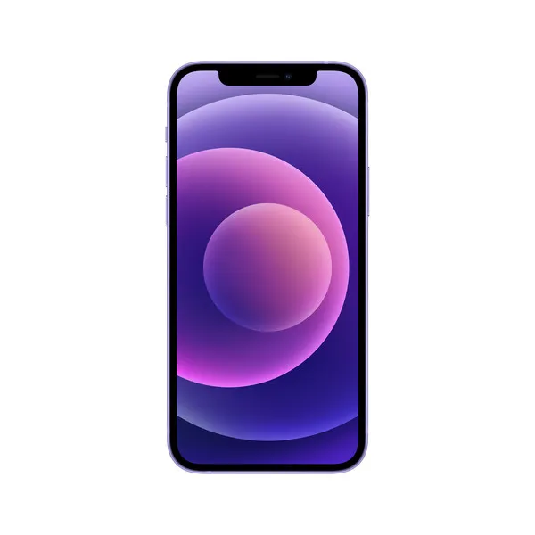 Kunnostettu iPhone 12 mini 128 Gt -puhelin, Purppura (Hyvä kunto)