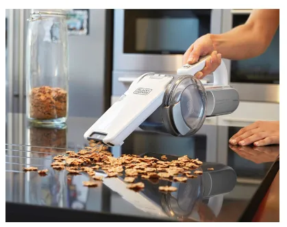 Black+Decker Dustbuster Pivot PV1820L-QW 18V -k&auml;sik&auml;ytt&ouml;inen imuri, kromi