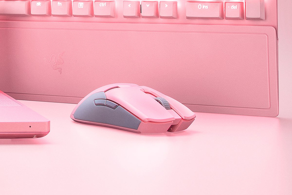 Razer Viper Ultimate - wireless gaming mouse, pink