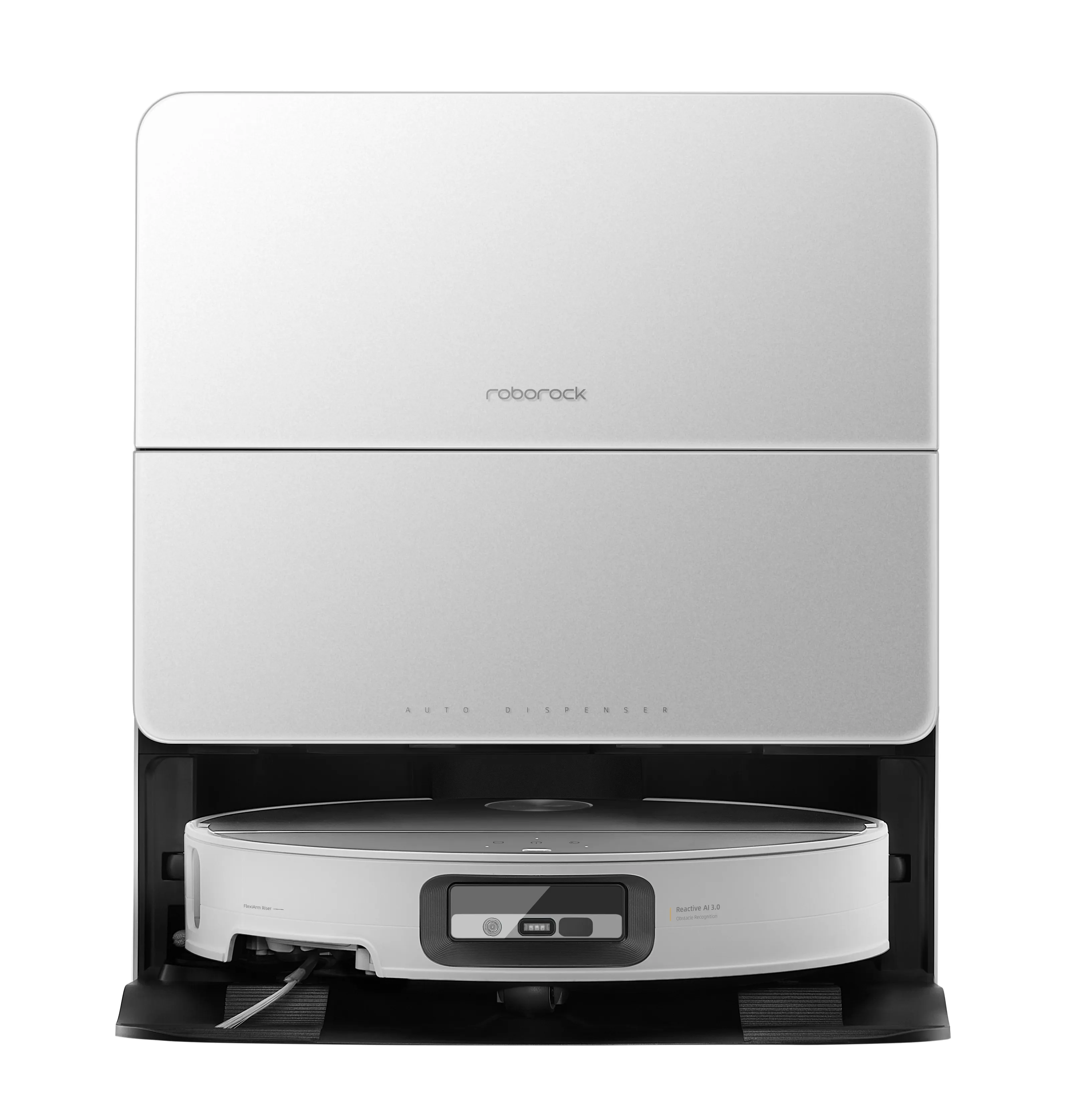 Roborock VC Saros 10 - robotdammsugare, Vit Roborock VC Saros 10 - robotdammsugare, Vit