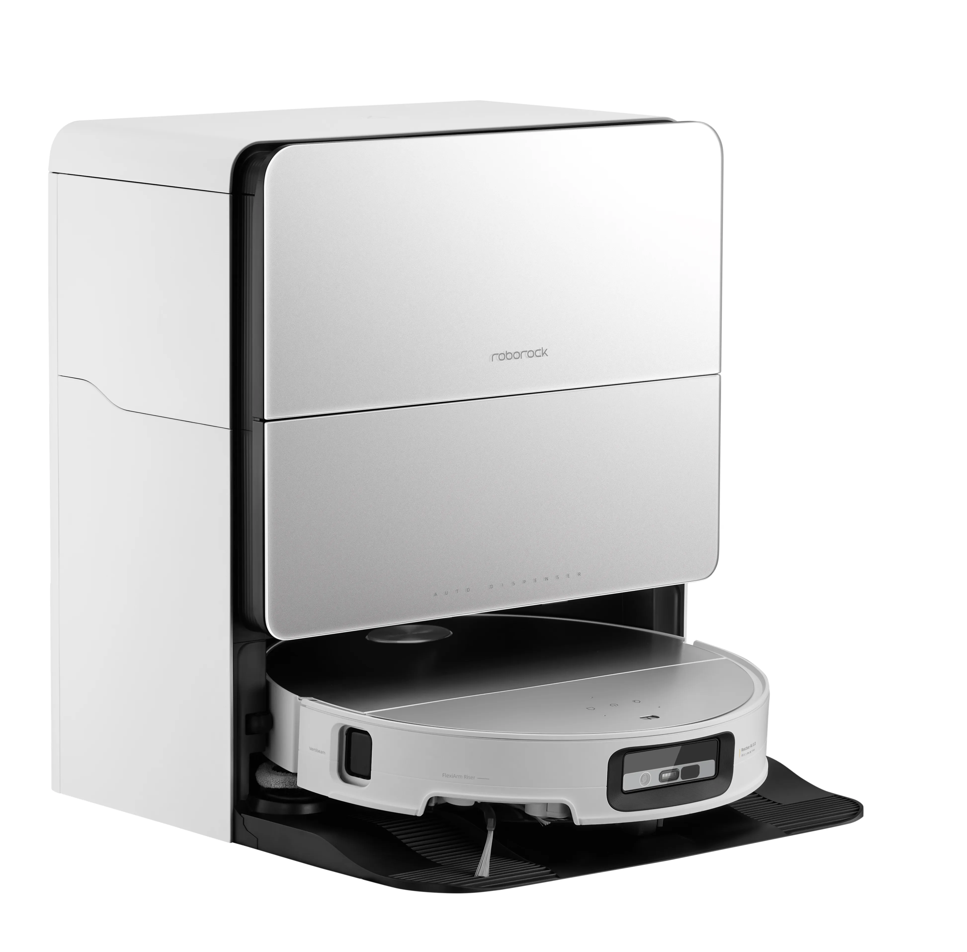 Roborock VC Saros 10 - robotdammsugare, Vit Roborock VC Saros 10 - robotdammsugare, Vit