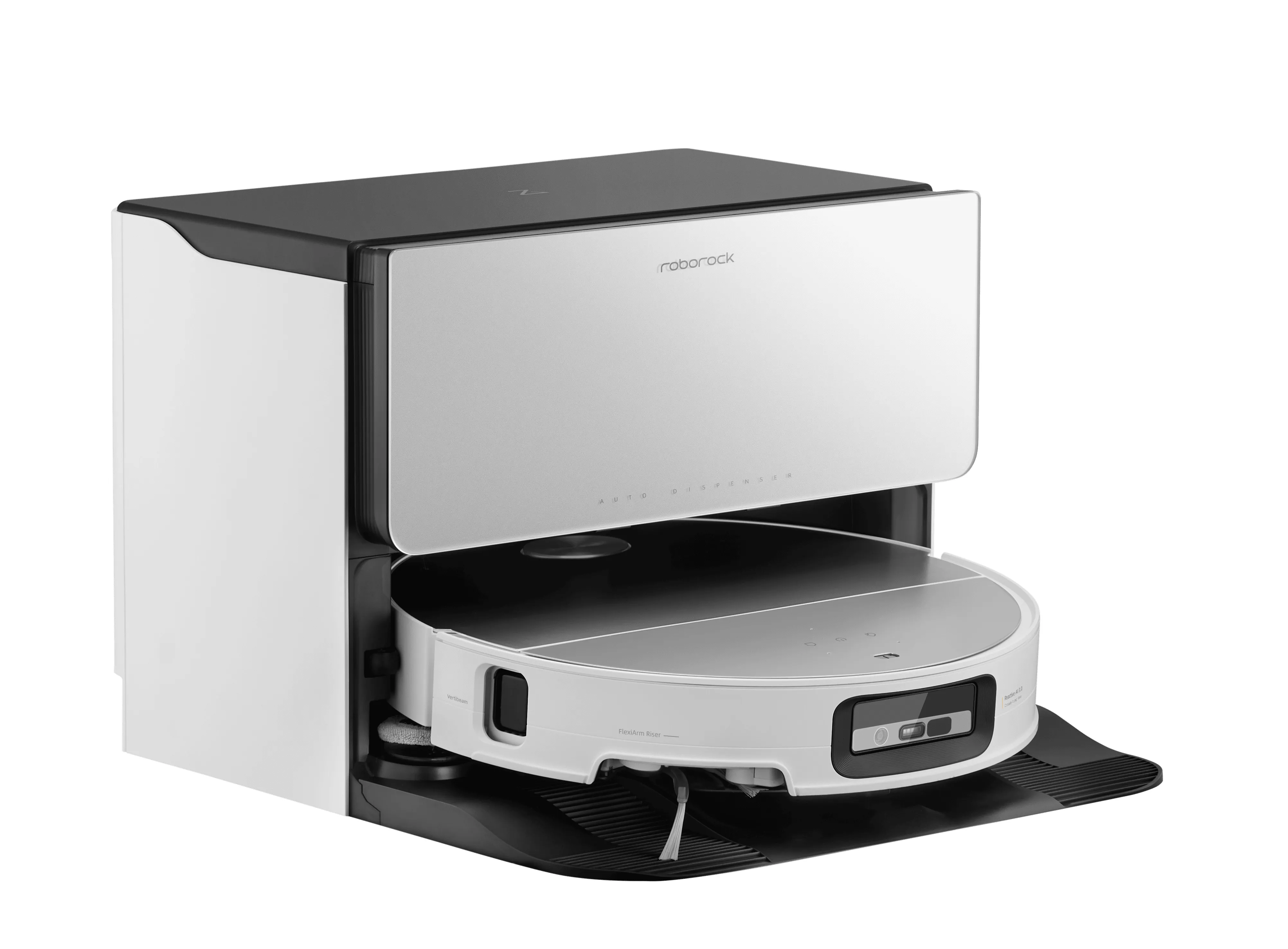 Roborock VC Saros 10 - robotdammsugare, Vit Roborock VC Saros 10 - robotdammsugare, Vit