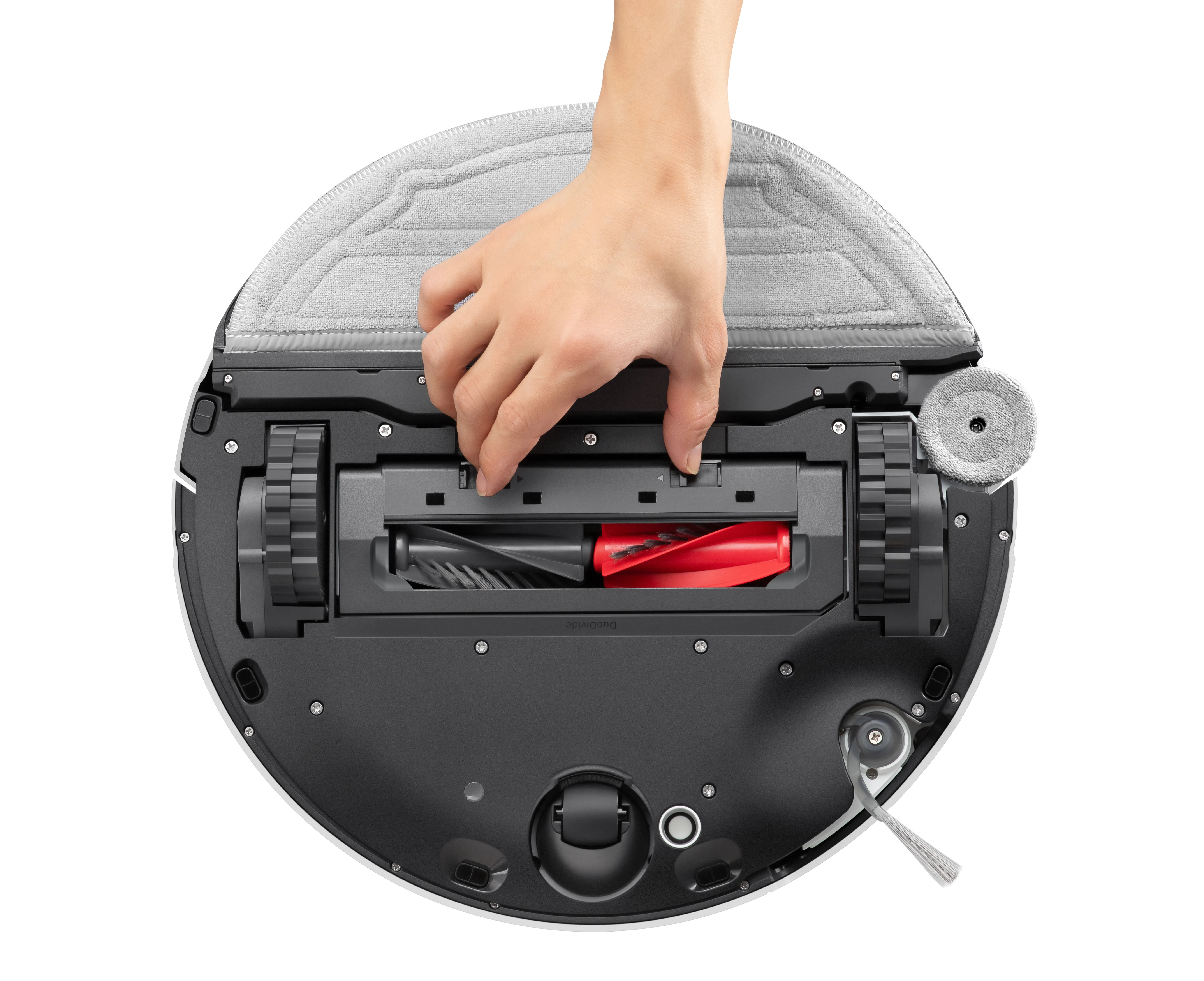 Roborock VC Saros 10 - robotdammsugare, Vit Roborock VC Saros 10 - robotdammsugare, Vit